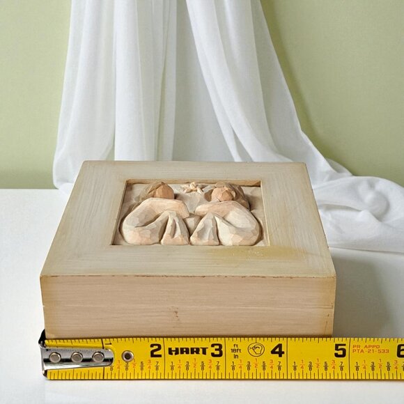 FLAWED WILLOW TREE Susan Lordi Friendship Trinket Box ~ Demdaco (2005) - Picture 7 of 9